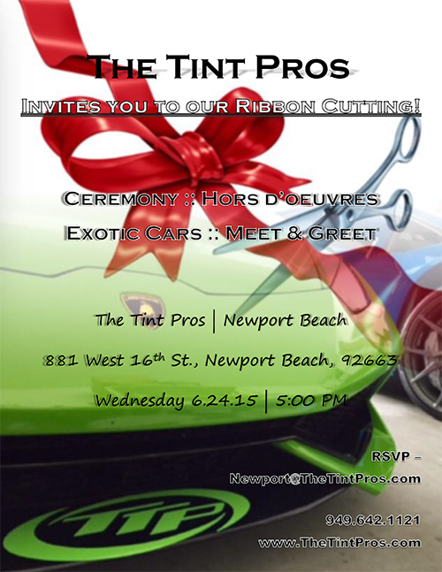 The Tint Pros Ribbon Cutting