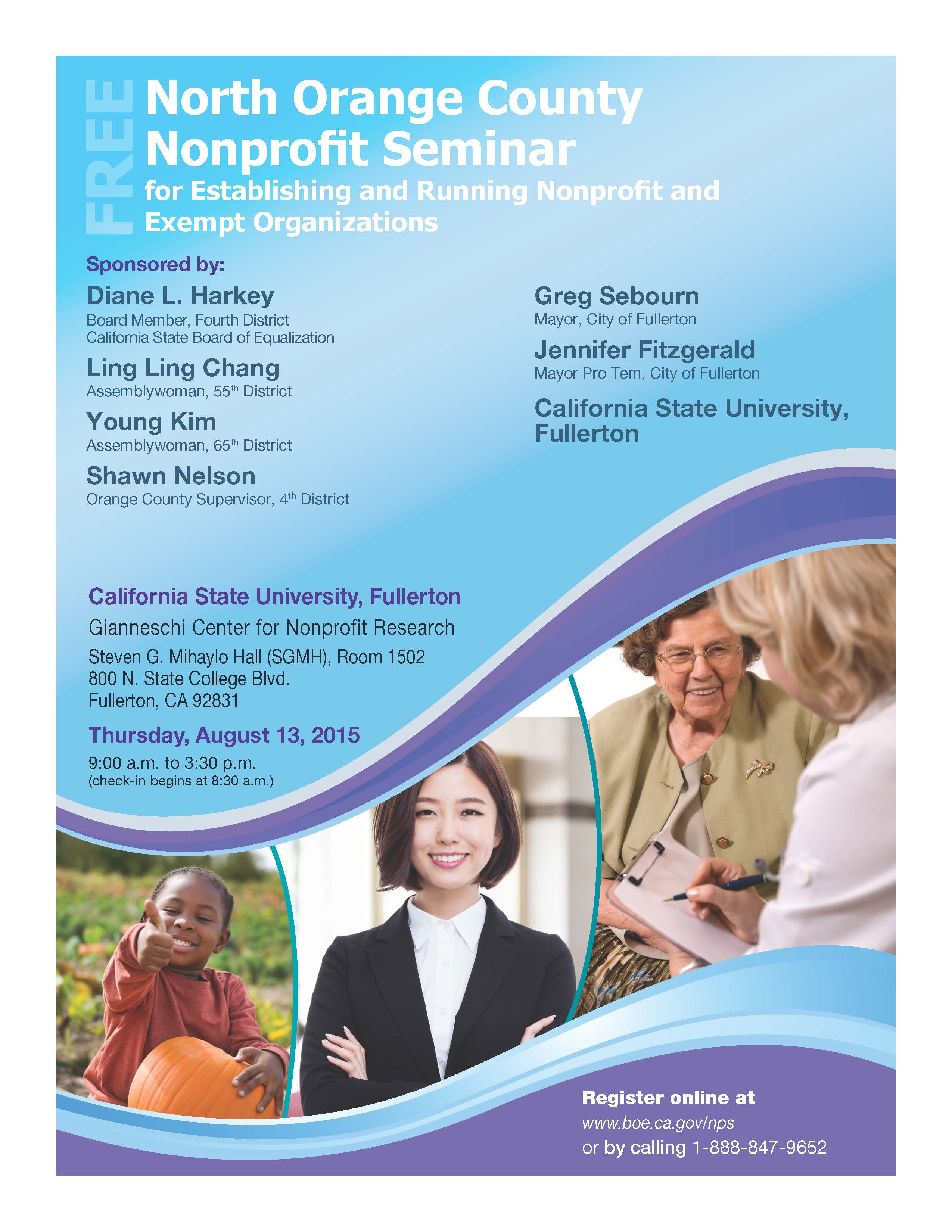 Nonprofit Seminar for Establishing and Running Nonprofits and Exempt Organizations