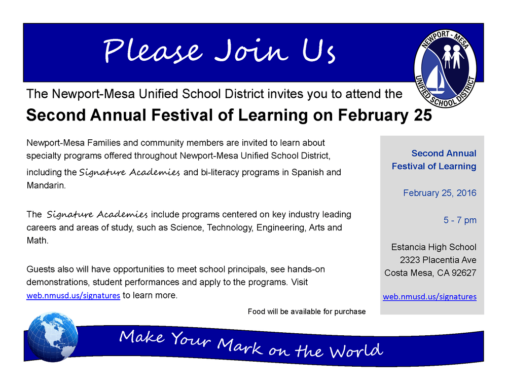 Second Annual Festival of Learning