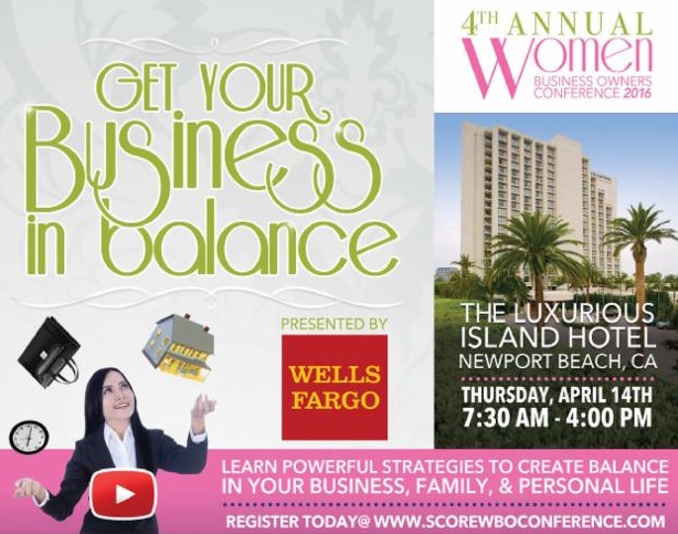 SCORE 4th Annual Women Business Owners Conference