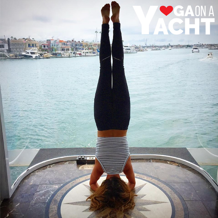 Yoga on a Yacht