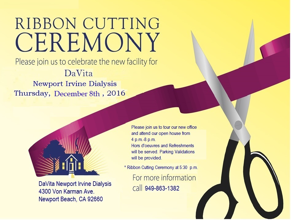 DaVita Dialysis Ribbon Cutting