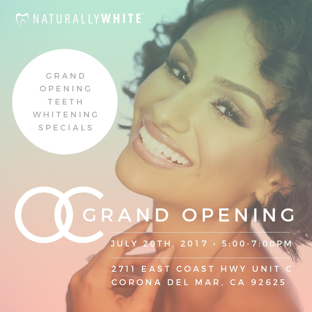 Naturally White Teeth Grand Opening