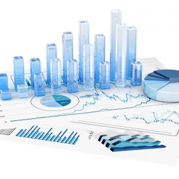 Graphs of financial analysis - Isolated