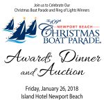 2017 Newport Beach Christmas Boat Parade Awards Dinner & Auction