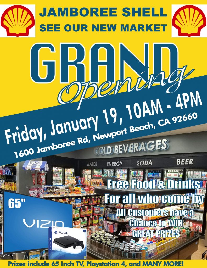 Ribbon Cutting Shell Gas Station Newport Beach Chamber of Commerce