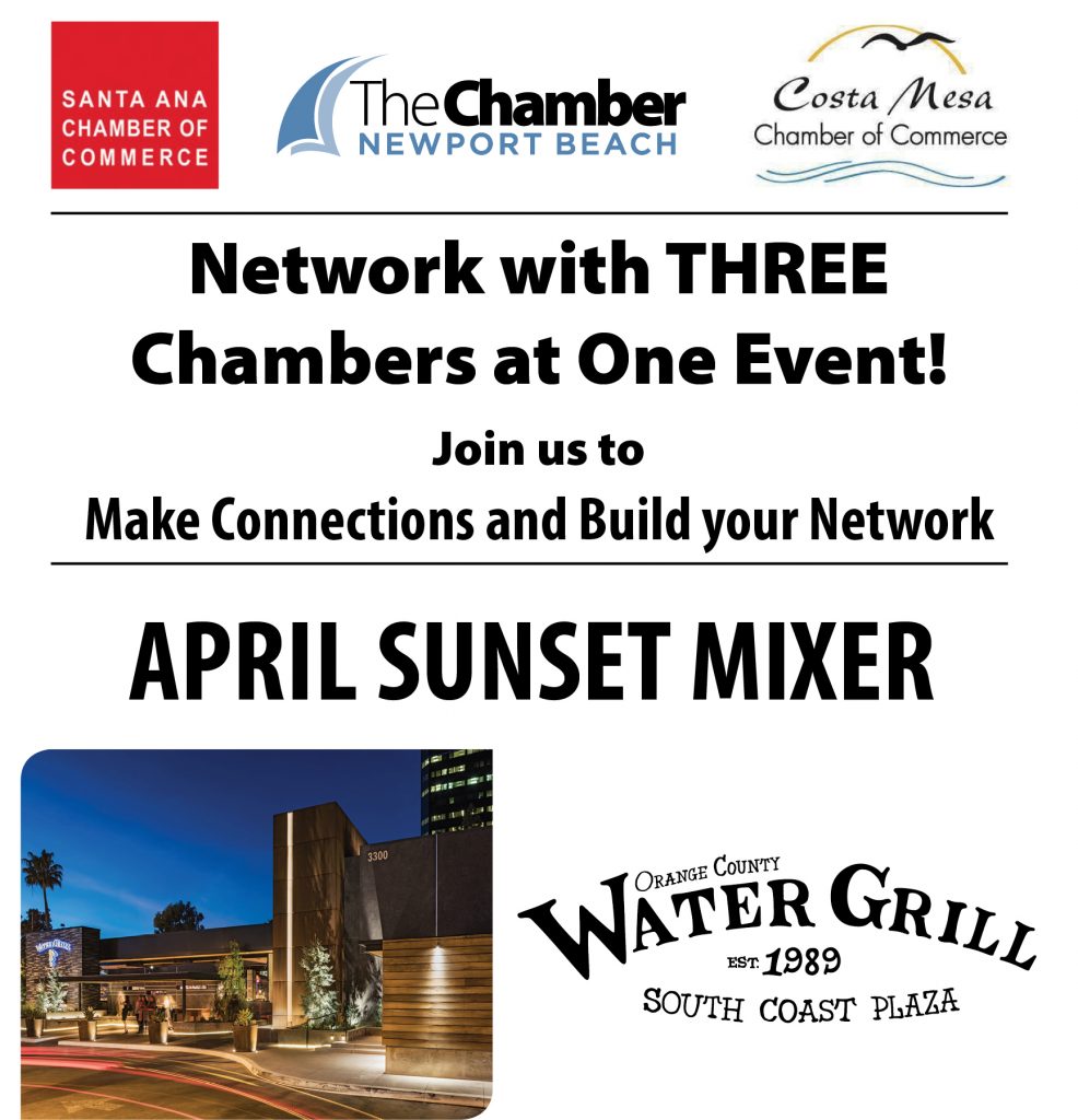 April Sunset Mixer-Water Grill - 3 Chambers