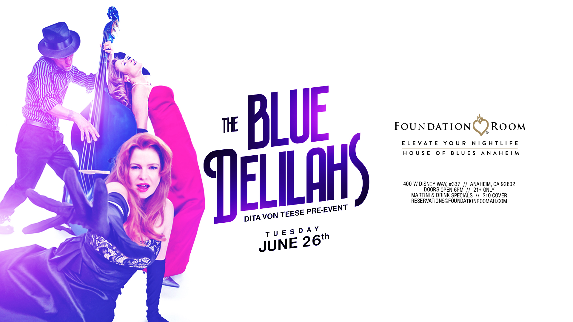 The Blue Delilahs Event