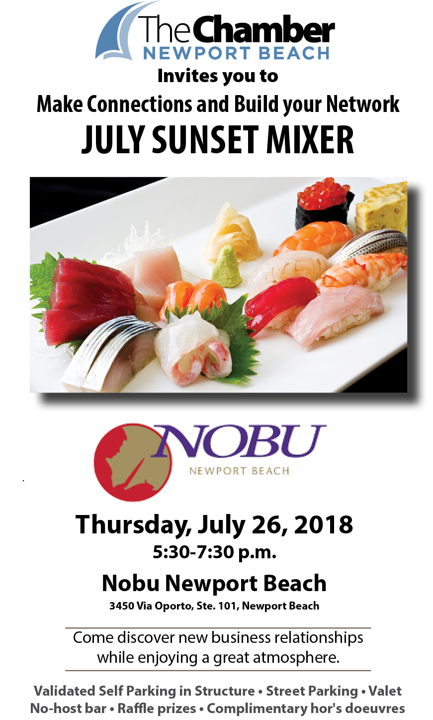 July Sunset Mixer - NOBU