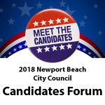 2018 Newport Beach City Council Candidates Forum