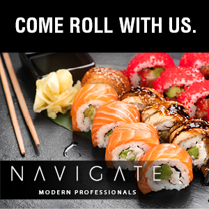 September NAVIGATE: Young Professionals - Sushi Making