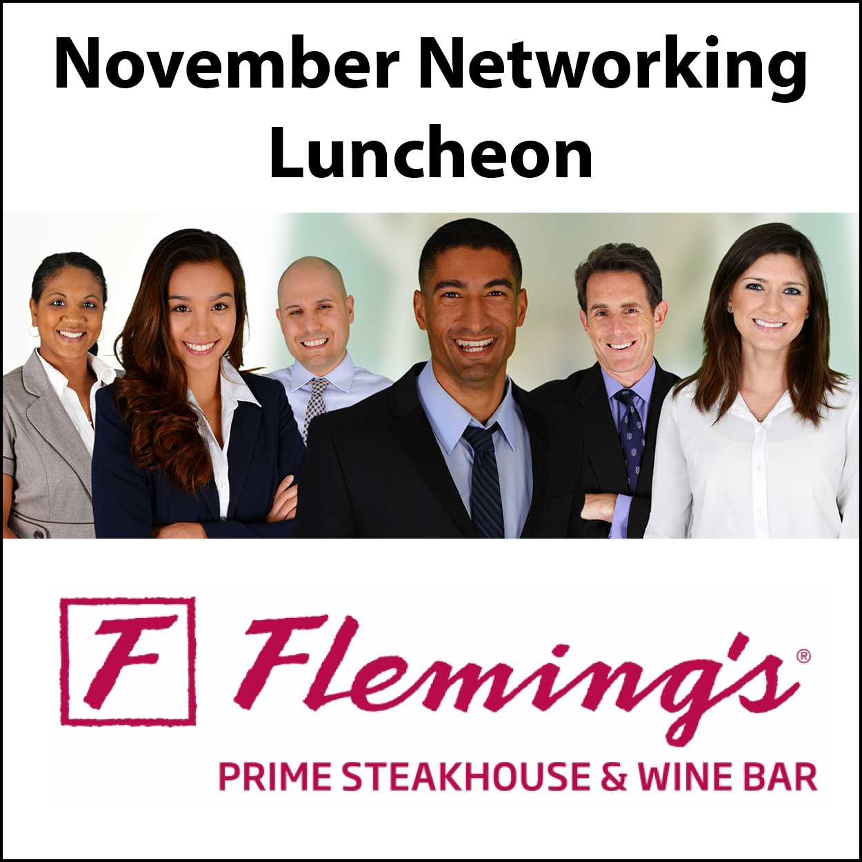 November Business Luncheon at Fleming's Prime Steakhouse - "Catch the White Tiger"