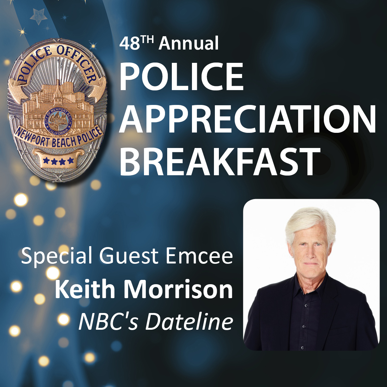 SOLD OUT! 48th Annual Police Appreciation Breakfast
