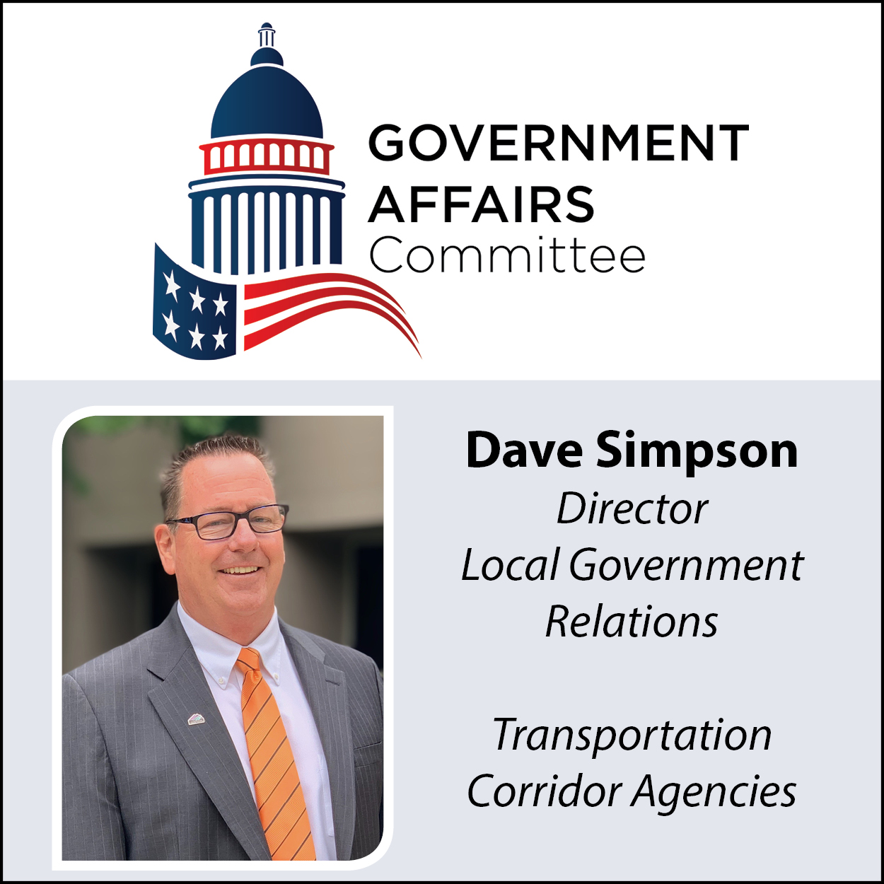 August Government Affairs Committee with the Transportation Corridor Agencies