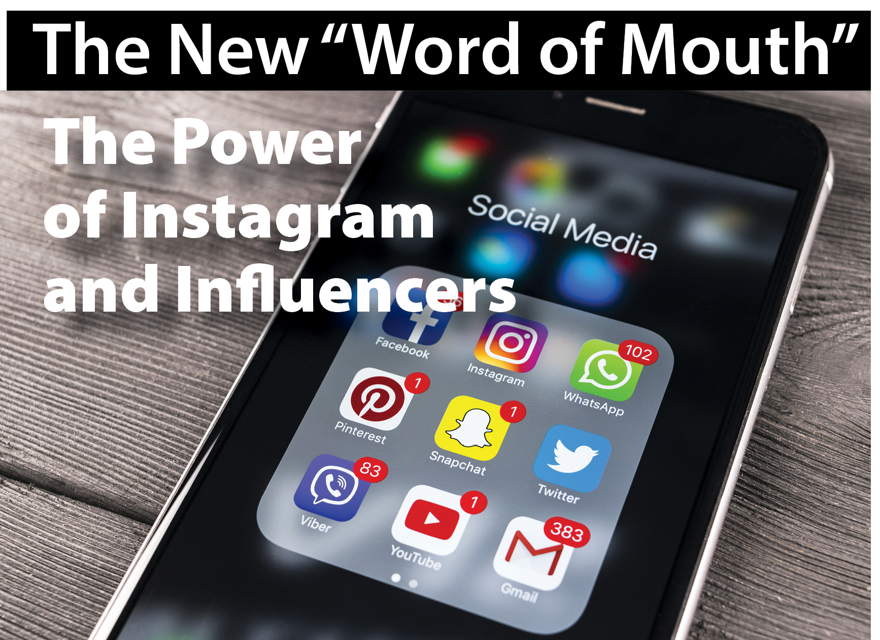 SOLD OUT! November Business Luncheon: The New "Word of Mouth" - The Power of Instagram and Influencers