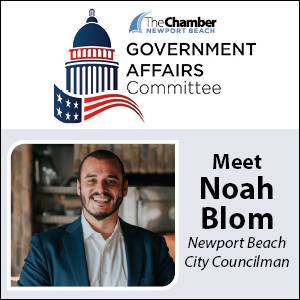 January Government Affairs Committee: Newport Beach City Councilman Noah Blom