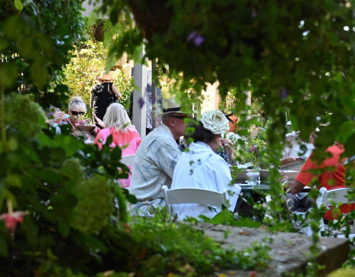 Dining in the Tea Garden