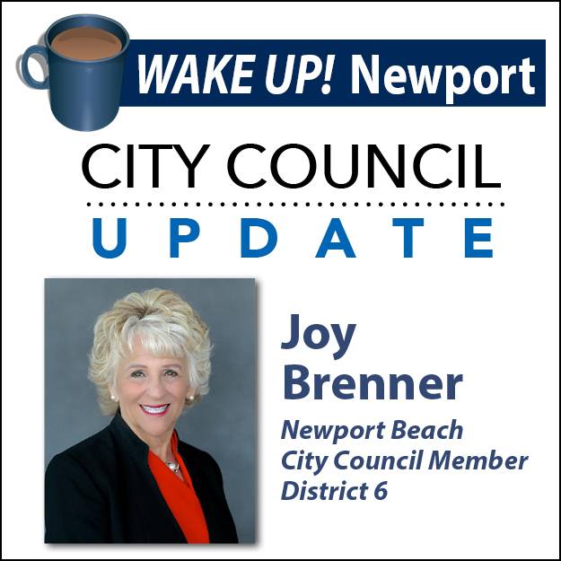 November WAKE UP! Newport - City Council Update with Council Member Joy Brenner