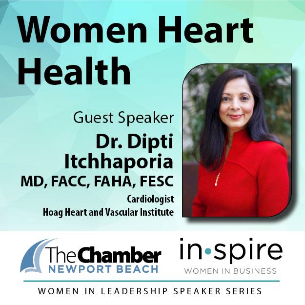 April 2022 - INSPIRE: Women in Business Speaker Series - Women Heart Health - Taking Care of Us