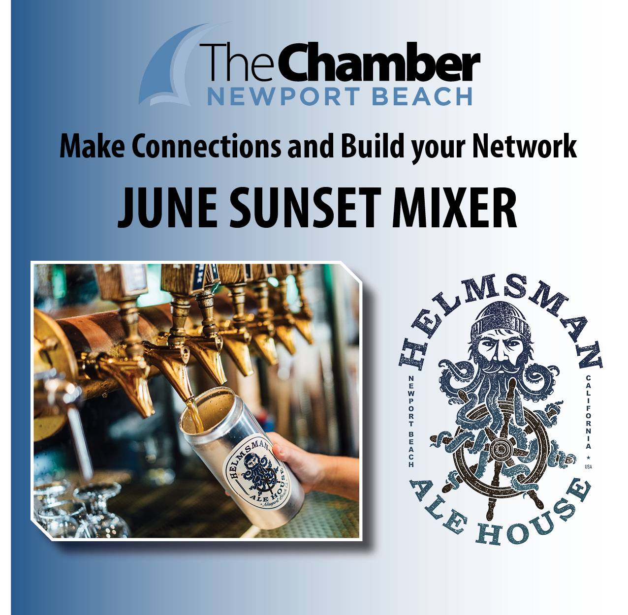 June 2022 Sunset Networking Mixer - Helmsman Ale House