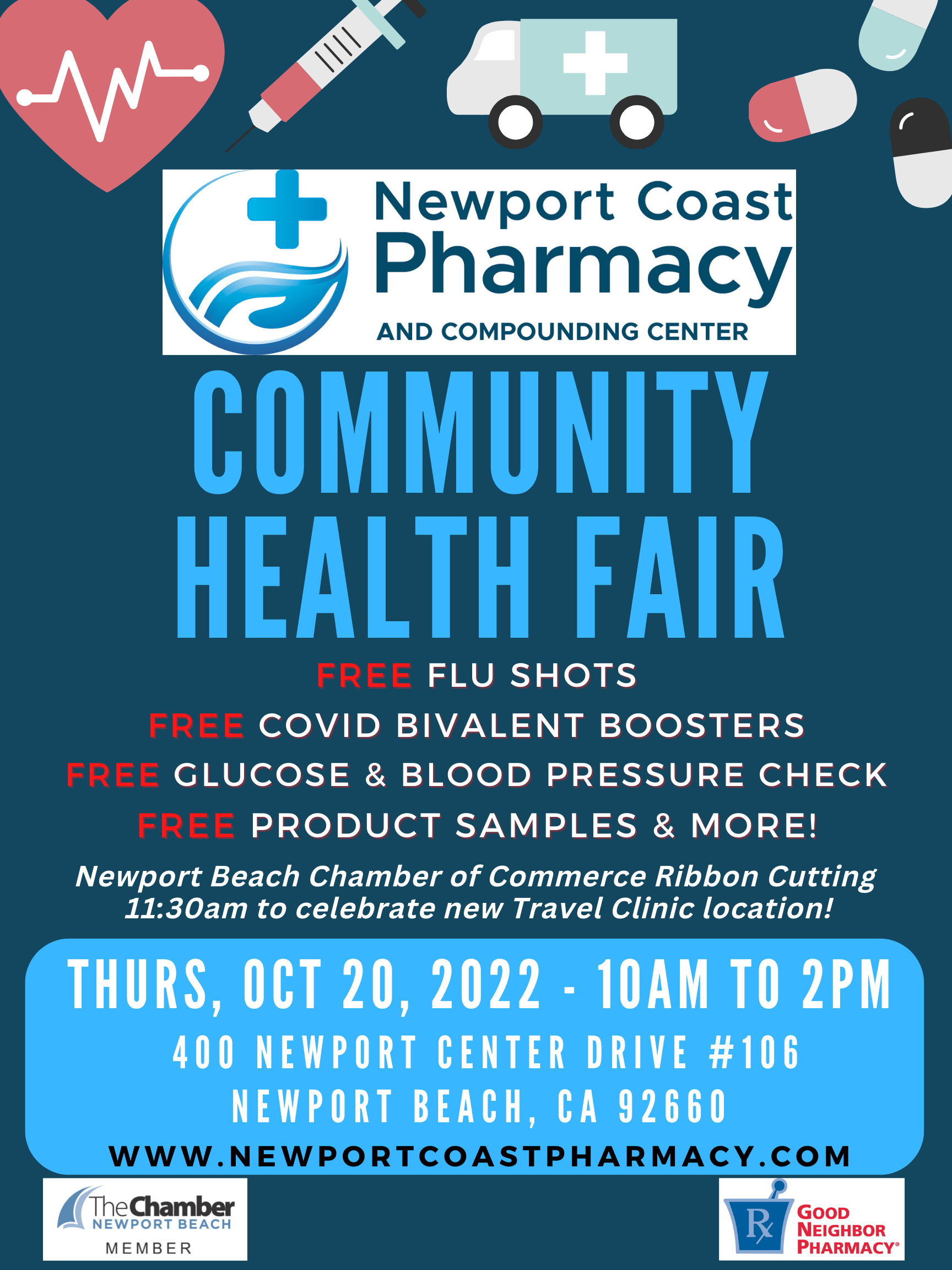 NC Pharmacy.Travel Clinic flyer