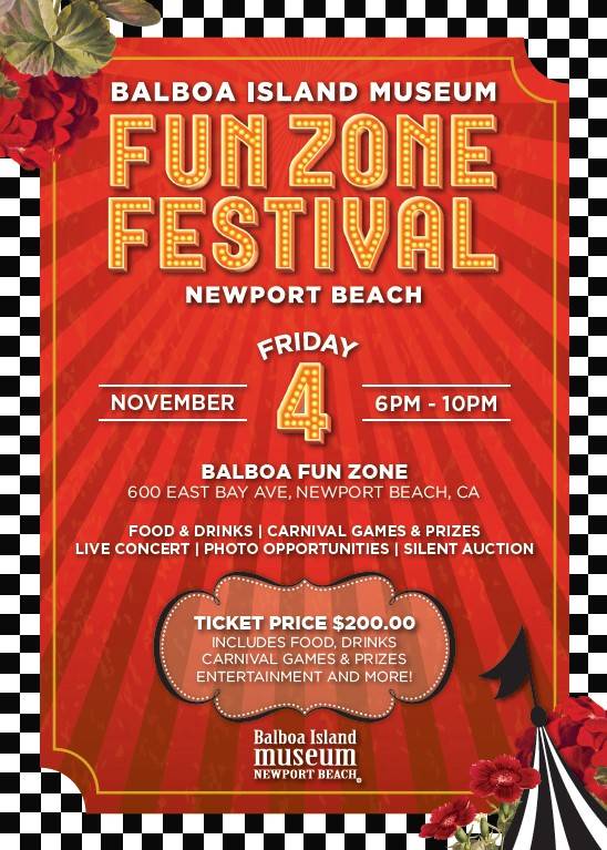 Balboa Island Museum Fun Zone Festival Newport Beach Chamber of Commerce