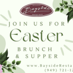 Join Bayside for Easter Brunch & Supper!