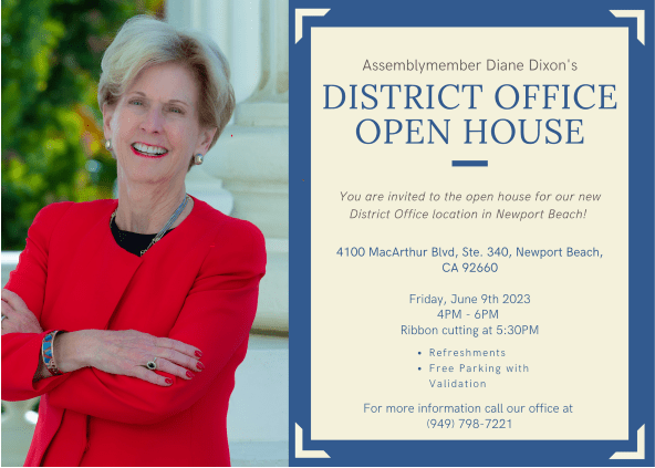 RIBBON CUTTING - Assemblymember Diane Dixon's District Office Open House