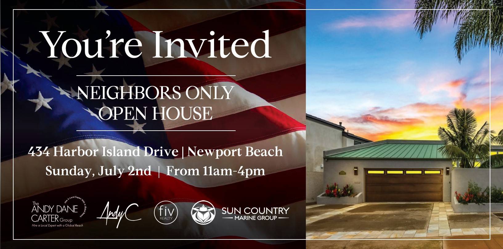 Neighbors Only OPEN HOUSE presented by the Andy Dane Carter Group