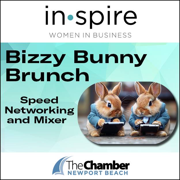 SOLD OUT! April INSPIRE: Women in Business - Bizzy Bunny Brunch - Speed Networking and Mixer