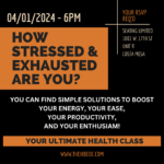 "How Stressed & Exhausted Are You?" Workshop with Dr. Scott Freeman, Vibe Health