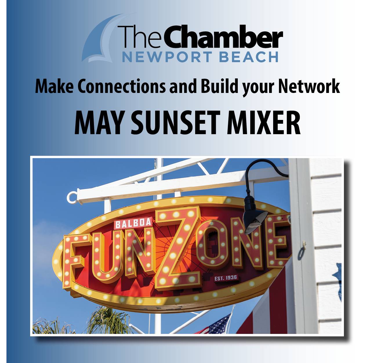 May 2024 Sunset Networking Mixer - Balboa Fun Zone