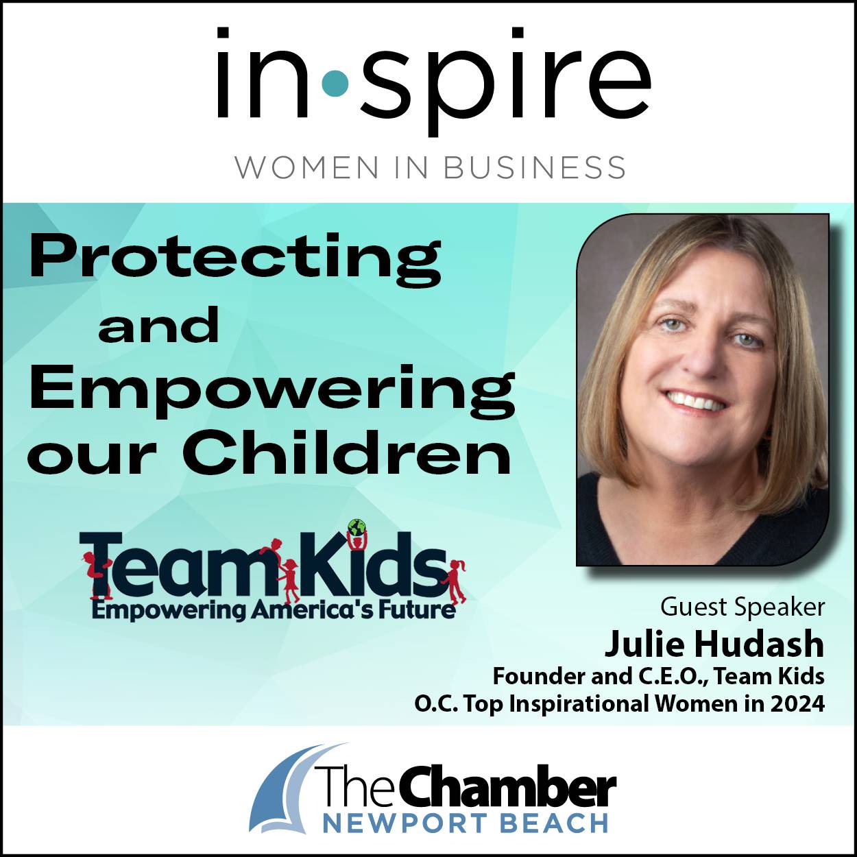 June INSPIRE: Women in Business - Protecting and Empowering Our Kids - Team Kids