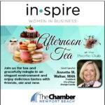 August INSPIRE: Women in Business - Afternoon Tea at the Pacific Club featuring City of Hope President Annette Walker