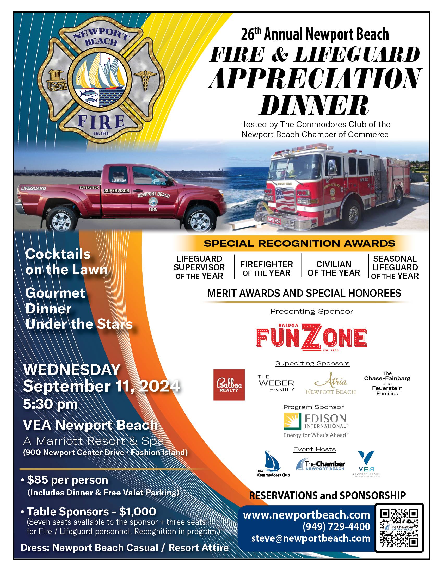 FIRE GENERAL Reservations - 2024Flyer