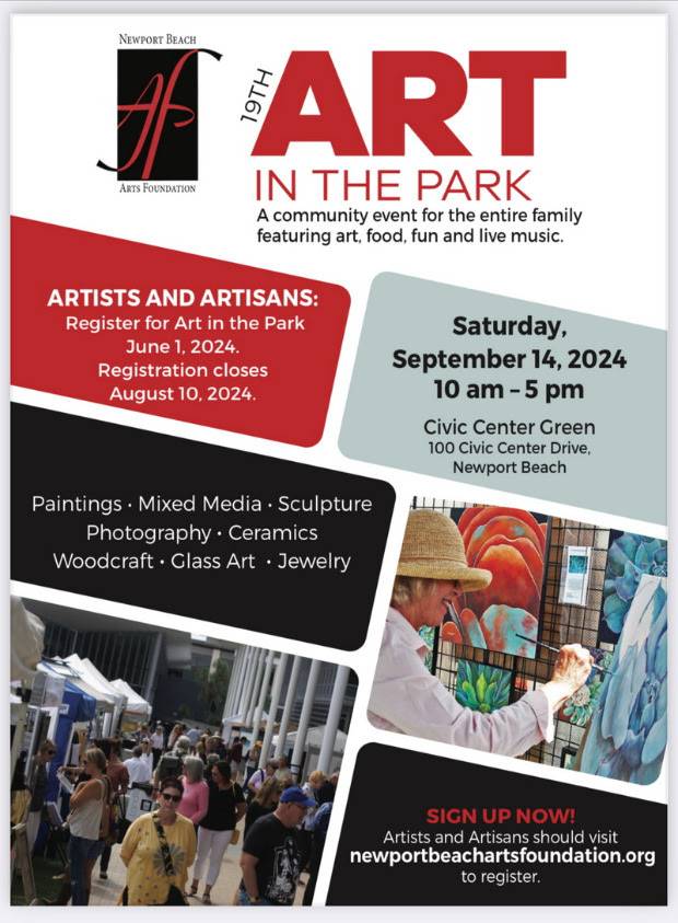 19th Annual Art in the Park - Newport Beach Arts Foundation