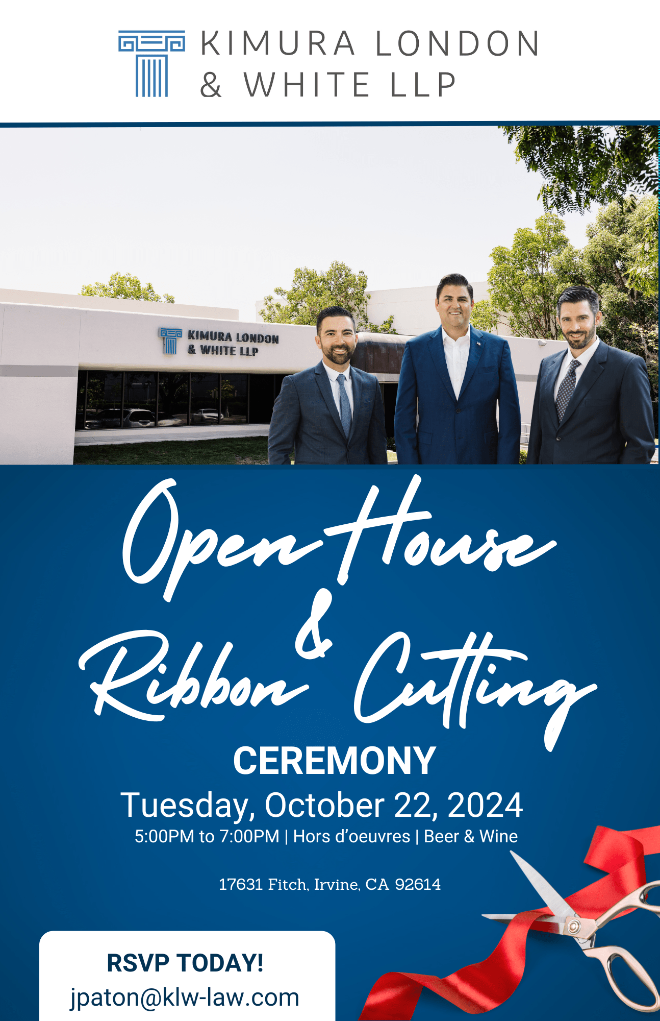 Kimura London & White LLP - Ribbon Cutting