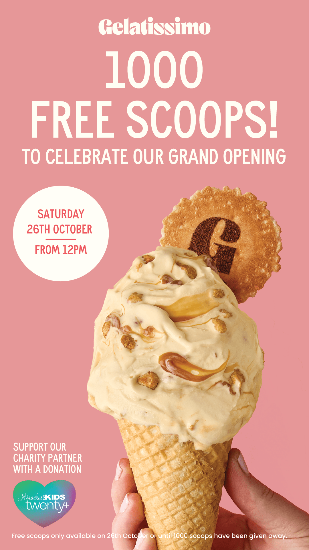 Gelatissimo Ribbon Cutting/Grand Opening