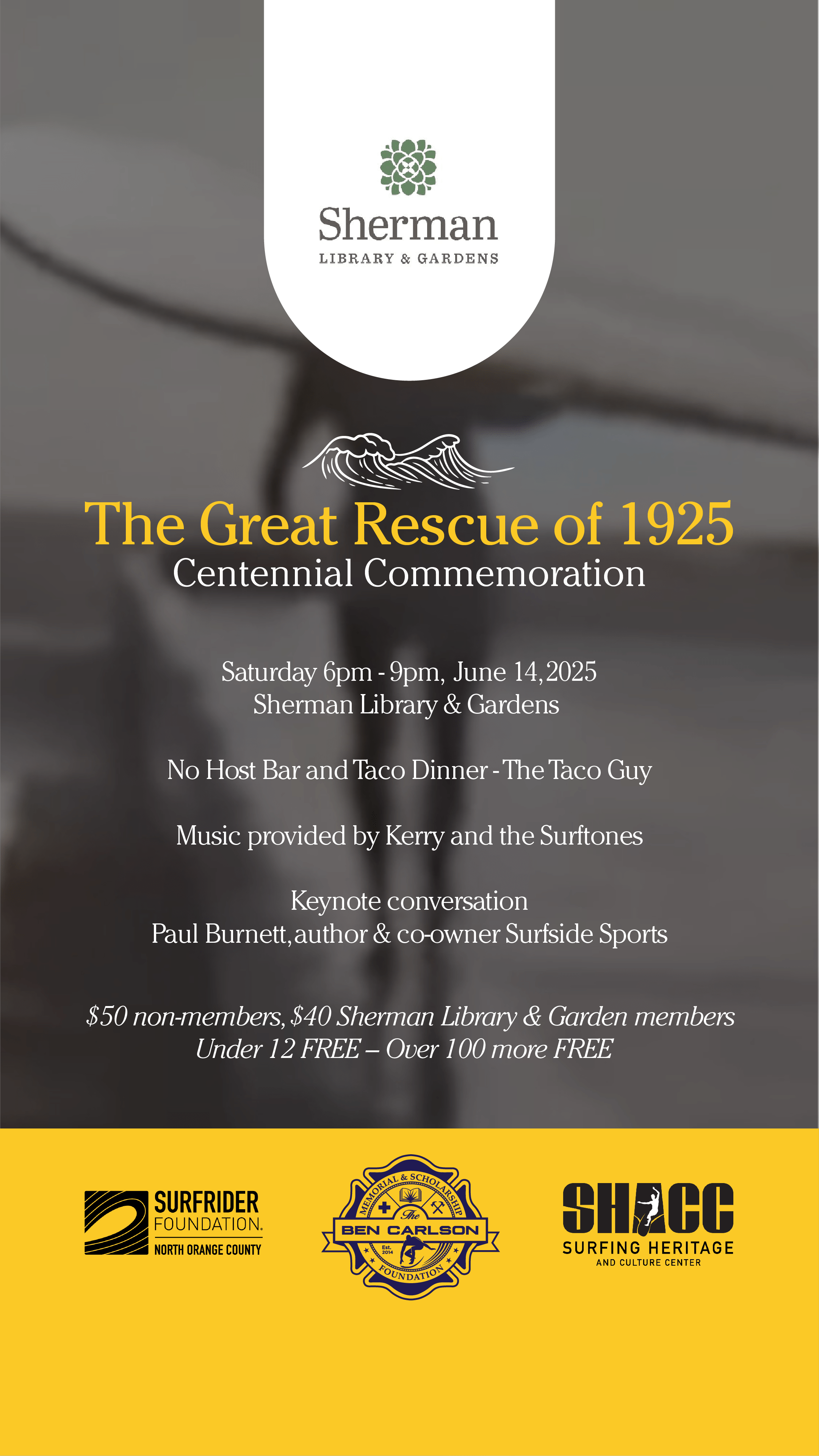 The Great Rescue of 1925: Centennial Commemoration