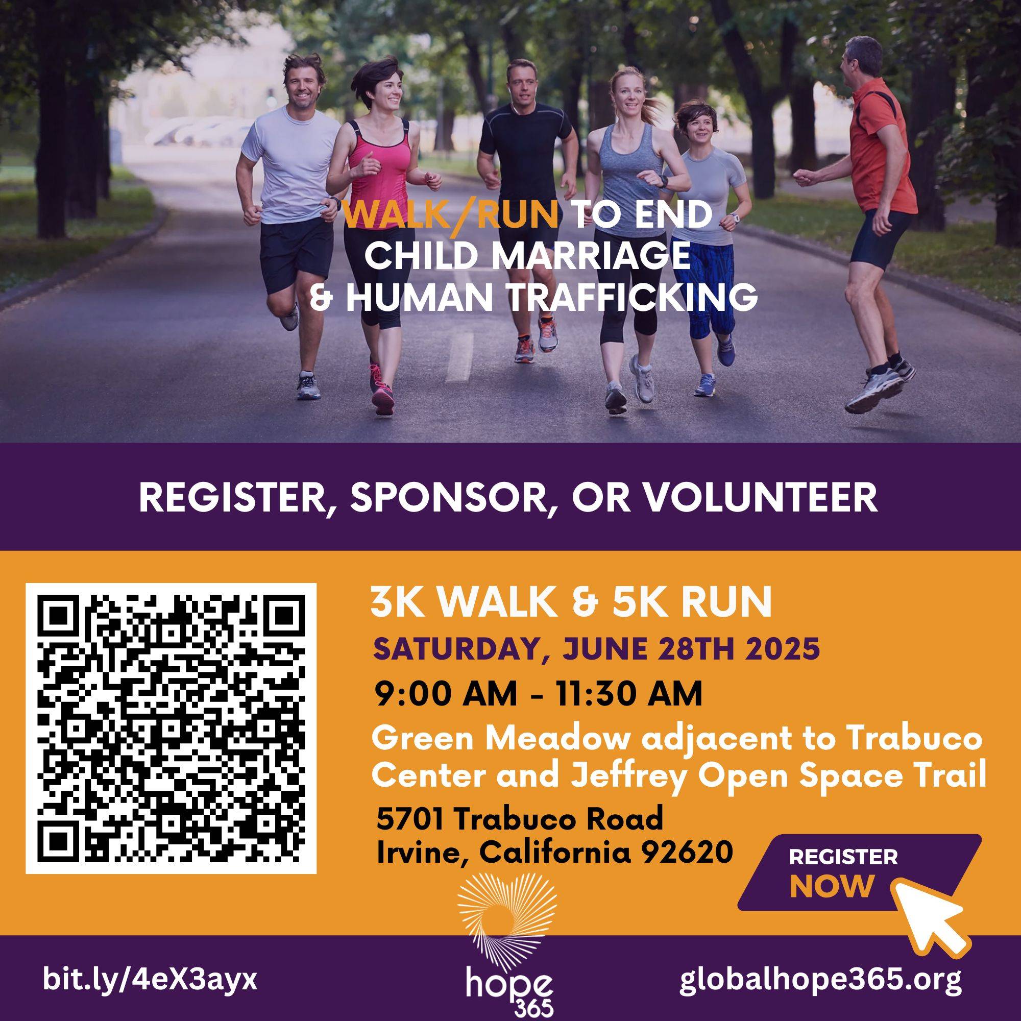 Walk/Run to End Child Marriage & Human Trafficking