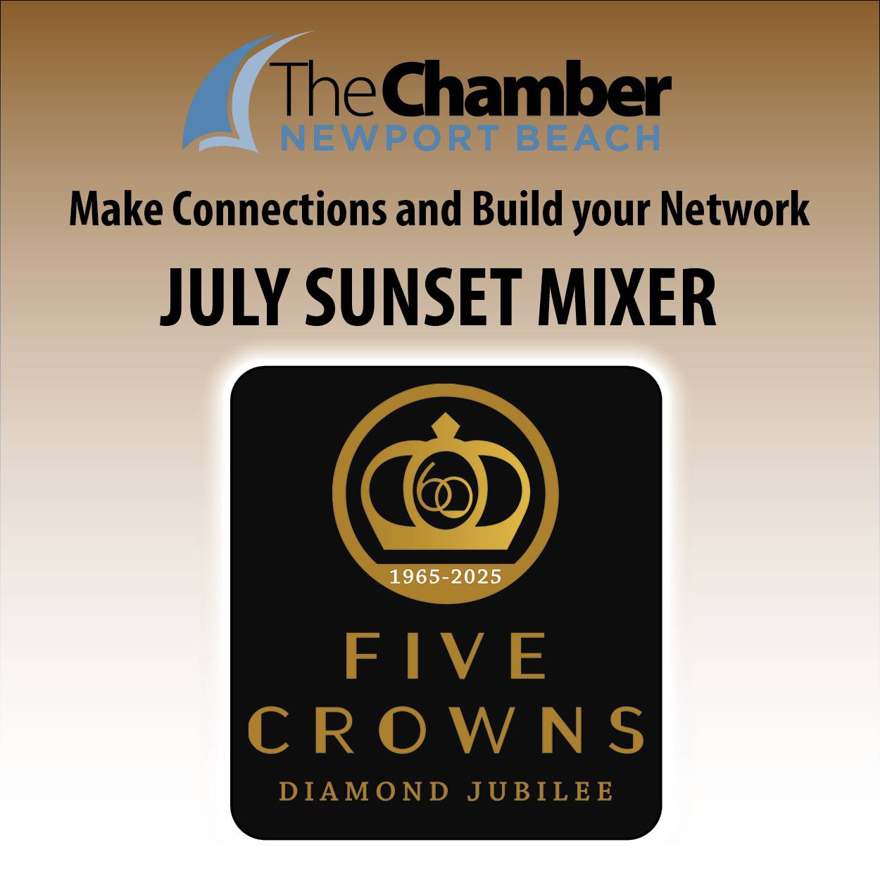 July 2025 Sunset Networking Mixer - Five Crowns