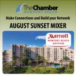August 2025 Sunset Networking Mixer - Newport Beach Marriott Bayview