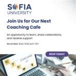 Connect, Grow & Be Inspired — Join Sofia University’s Coaching Café