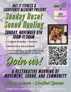 Sunday Reset Sound Healing