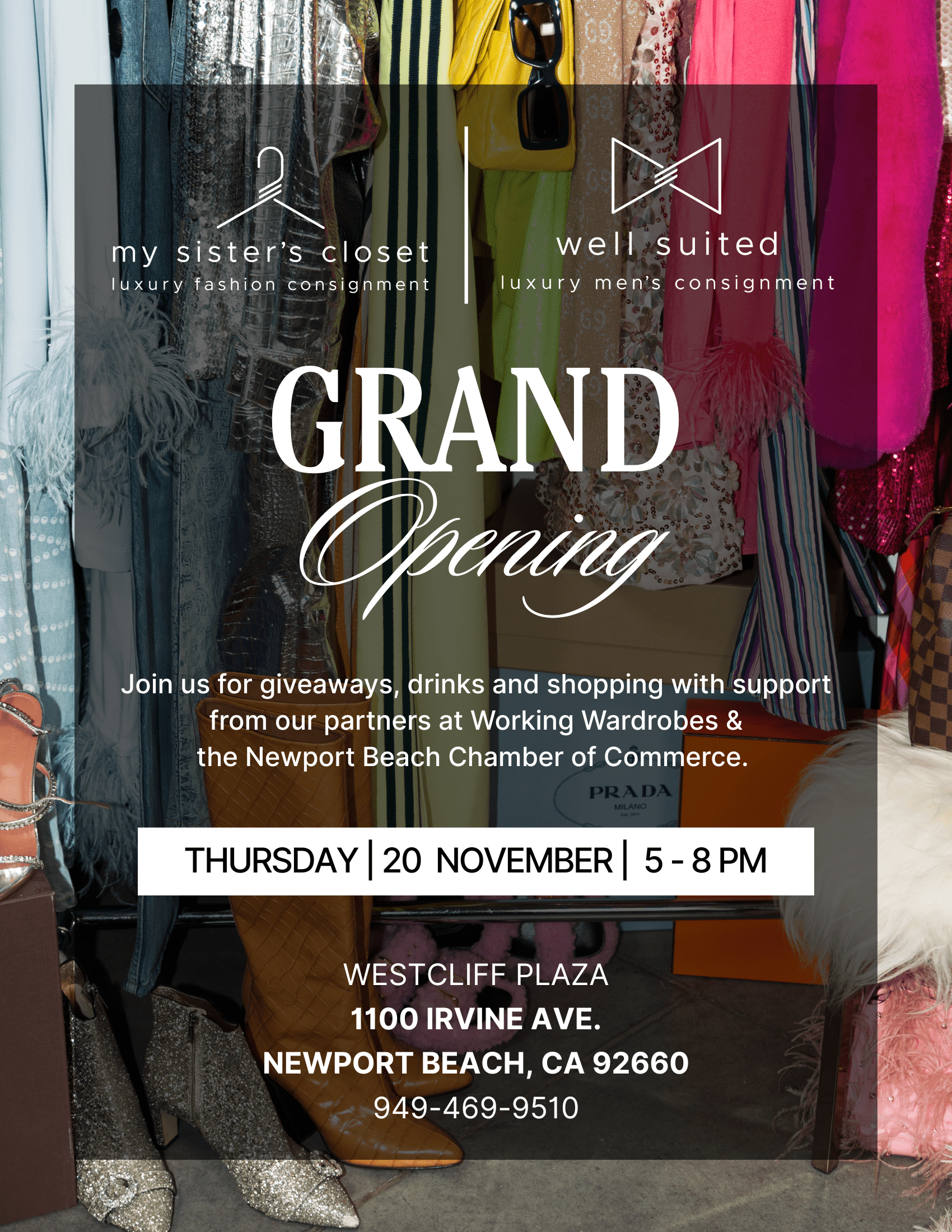 My Sister's Closet & Well Suited Ribbon Cutting