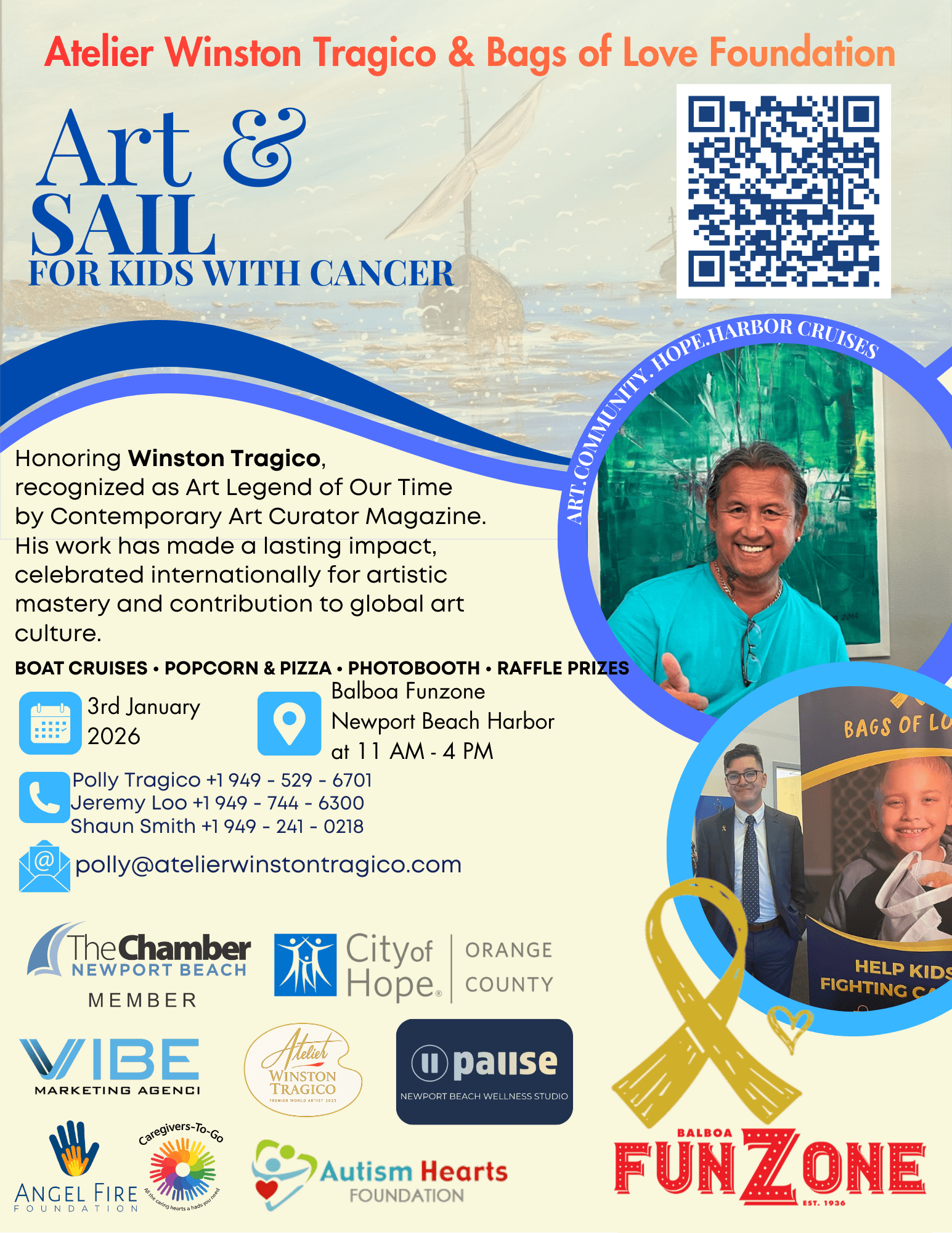 Art & Sail for Kids with Cancer