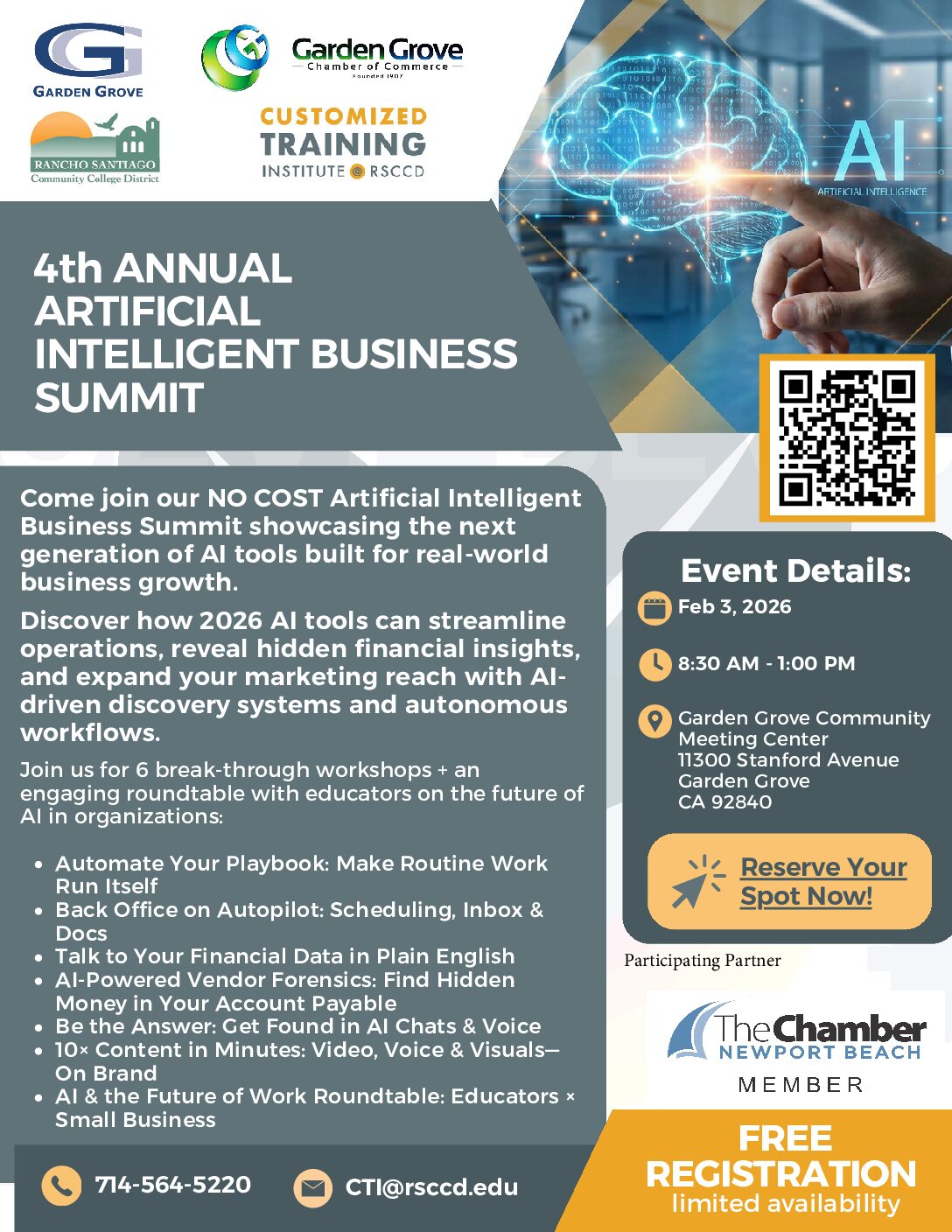 4th ANNUAL ARTIFICIAL INTELLIGENT BUSINESS SUMMIT