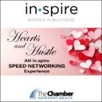 February INSPIRE: Hearts and Hustle- Speed Networking Event