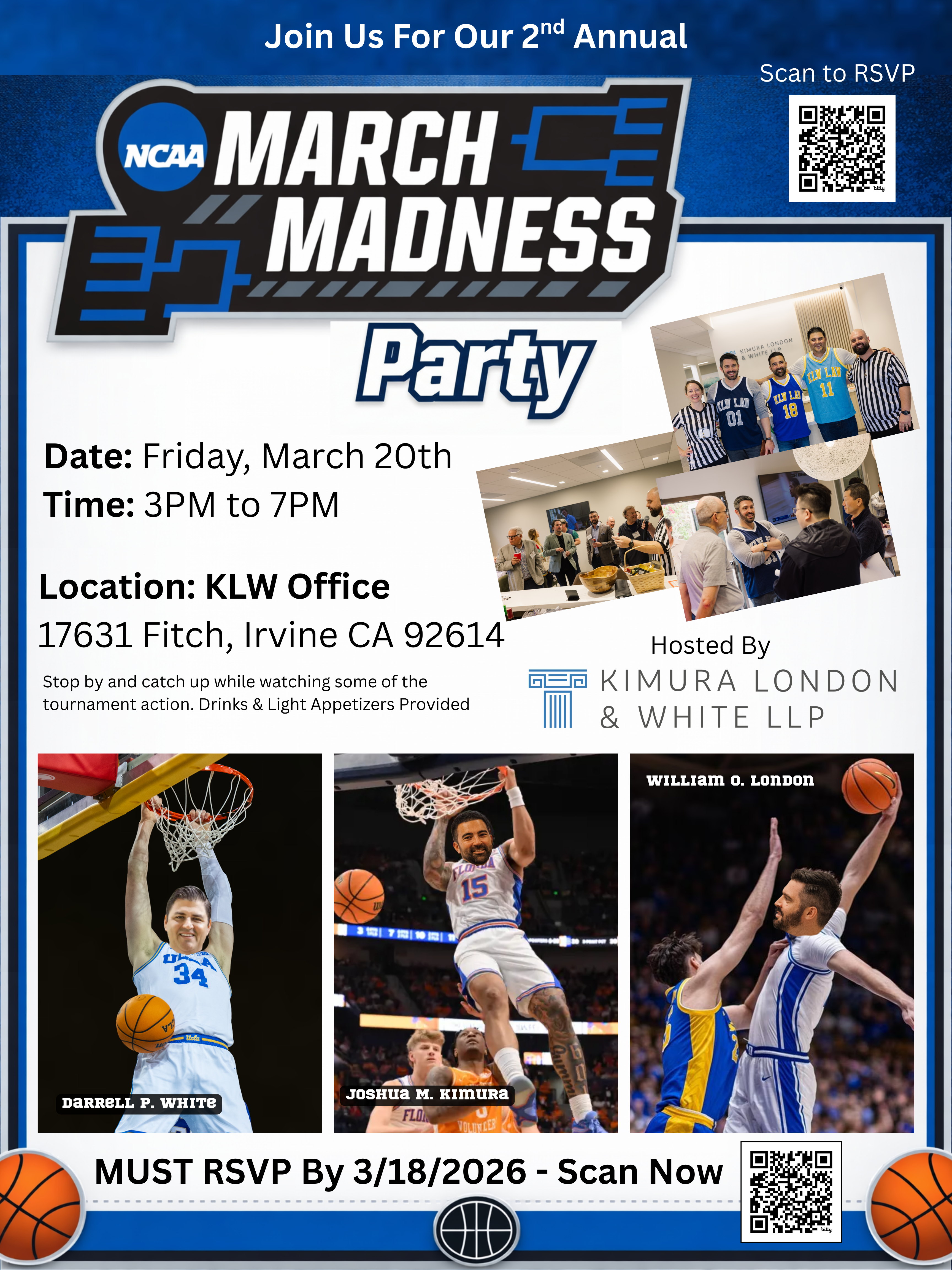 KLW 2nd Annual March Madness Party