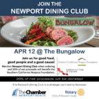 Join the Newport Dining Club at The Bungalow Restaurant